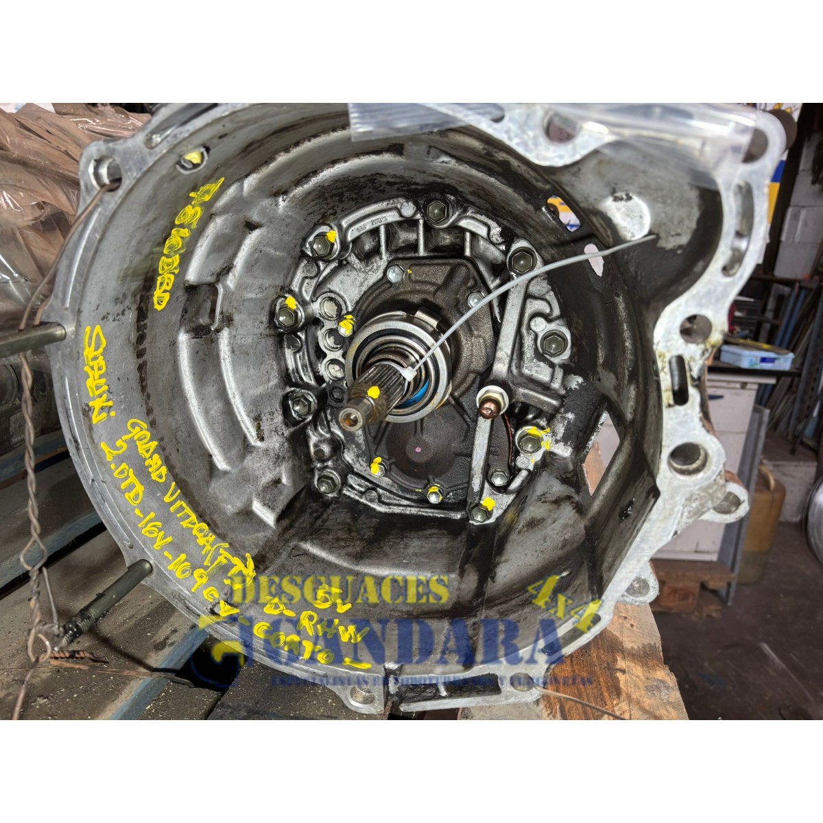 CAJA DE CAMBIOS SUZUKI GRAND VITARA CORTO (FT) 2.0TD - 16V - 109CV - MANUAL DE 5V