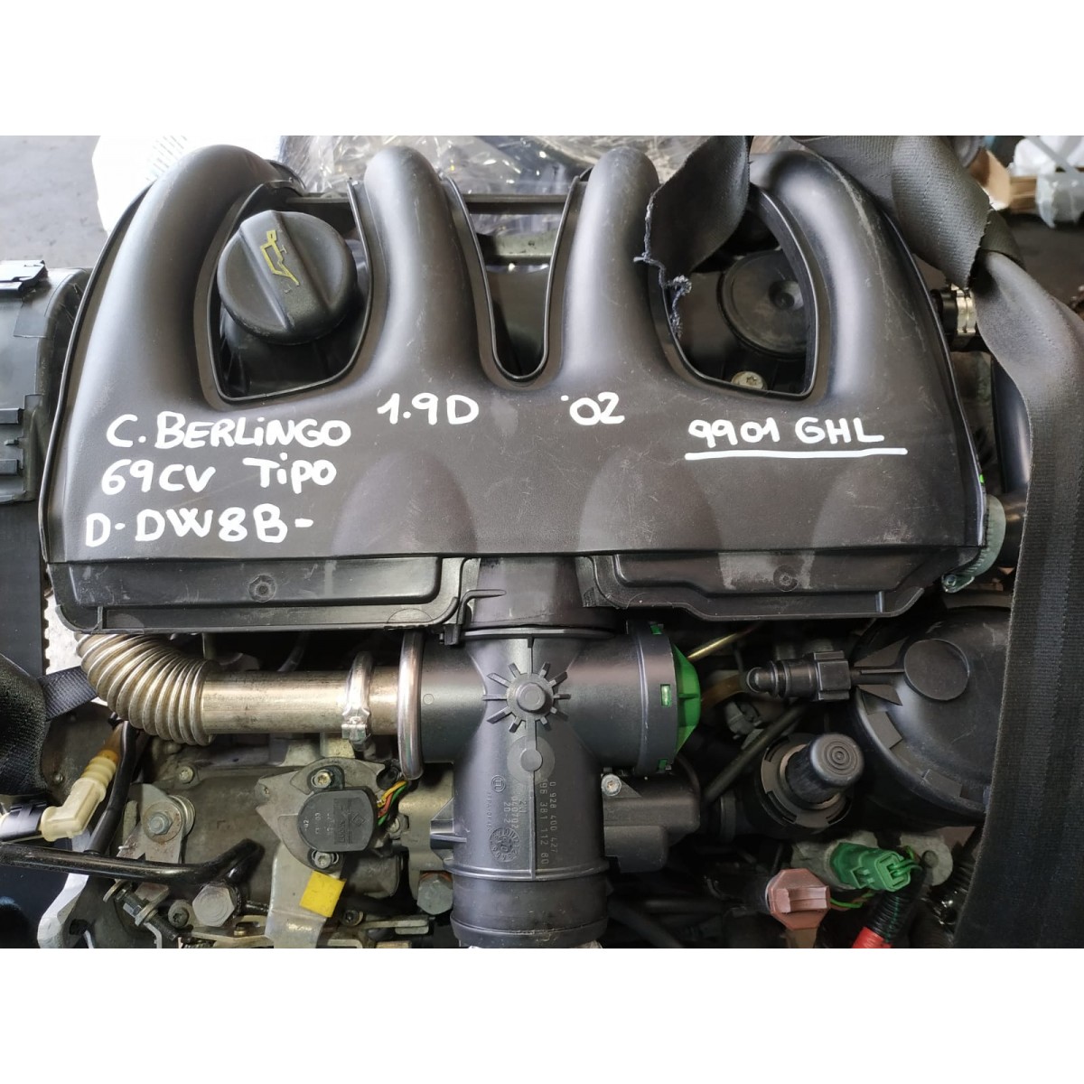 MOTOR CITROEN BERLINGO 1.9D69CV