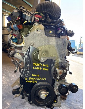 MOTOR RENAULT TRAFIC 1.6DCI - 116CV - 2016 - BOSCH