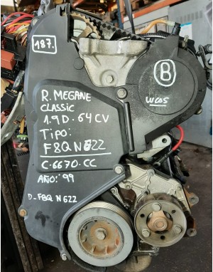 MOTOR RENAULT MEGANE CLASIC 1.9D-64CV-1999