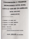 TRANSMISION MERCEDES VITO 109 CDI (W639) 2.2 CDI - 88CV - 2005